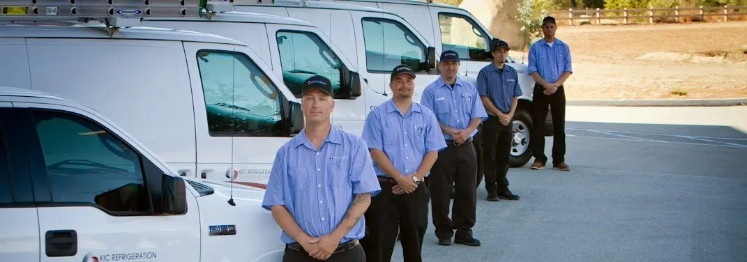 KIC Refrigeration crew ready for Mini Split Repair jobs across Rockford